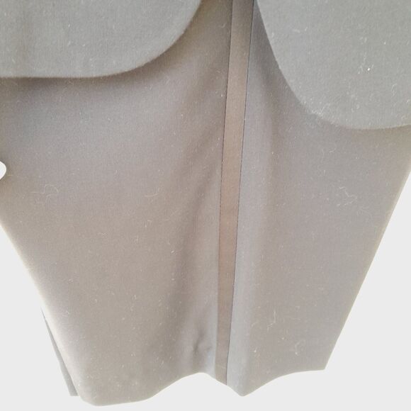 Wedding Tux FELLINI 2 Pc Two Buttons Jacket/Pants Wool Black Sz:44R/… - Picture 8 of 14